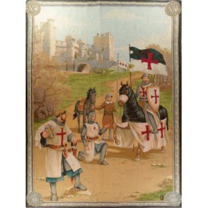 Gobelín Tapisserie Templiers Gobelín Tapisserie Templiers